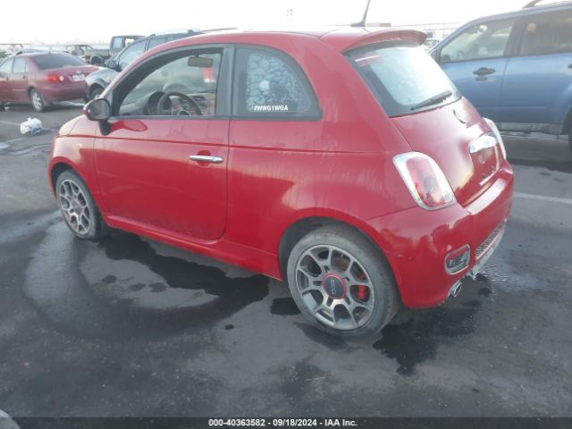 2013 FIAT 500 3C3CFFBR0DT665875 Photo 2