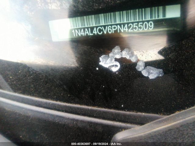 1N4AL4CV6PN425509 Nissan Altima Sr Vc-turbo Fwd