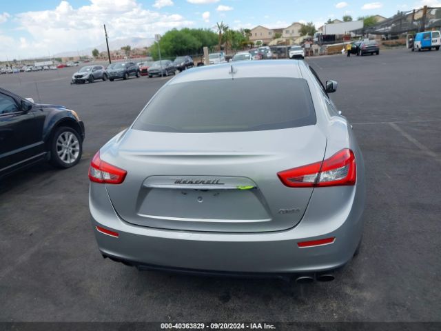 ZAM57XSAXF1143309 Maserati Ghibli