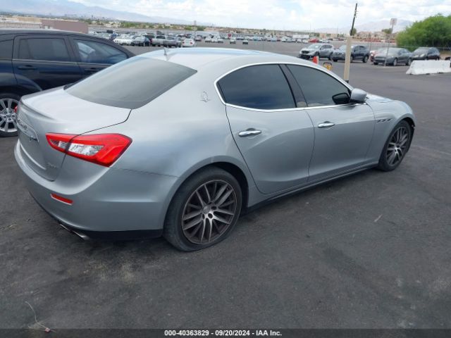 ZAM57XSAXF1143309 Maserati Ghibli