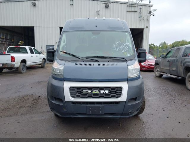 3C6TRVDG6KE515478 RAM Promaster 2500 High Roof 159 Wb