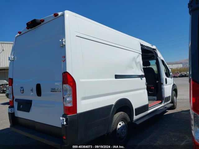 3C6MRVJG8PE512808 RAM Promaster 3500 Cargo Van High Roof 159 Wb Ext