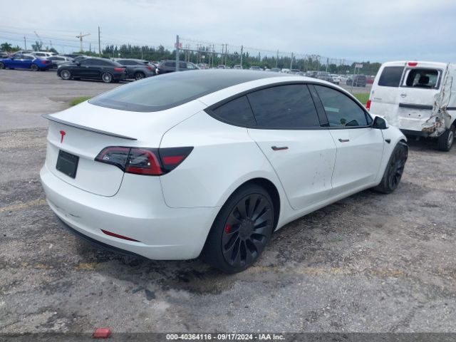 5YJ3E1EC4PF669956 Tesla Model 3 Performance Dual Motor All-wheel Drive