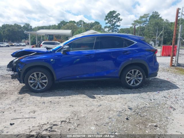 JTJYARBZ0K2132423 Lexus Nx 300 F Sport