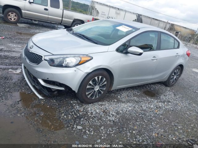 KNAFX4A65F5349521 KIA FORTE LX