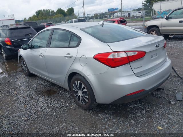 KNAFX4A65F5349521 KIA FORTE LX