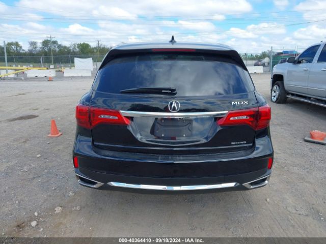 5J8YD4H30KL025058 Acura Mdx Standard