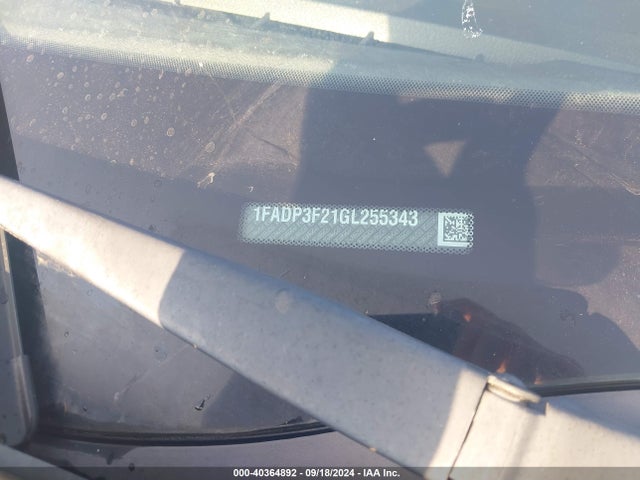 Ford FOCUS SE 2016 1FADP3F21GL255343 Image 9