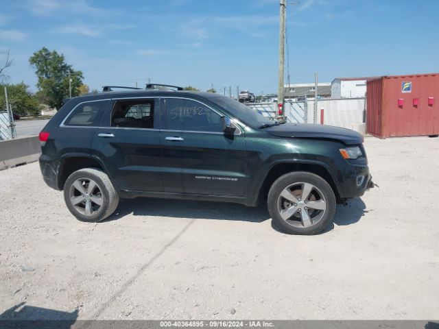 1C4RJFCTXEC338136 Jeep Grand Cherokee Overland