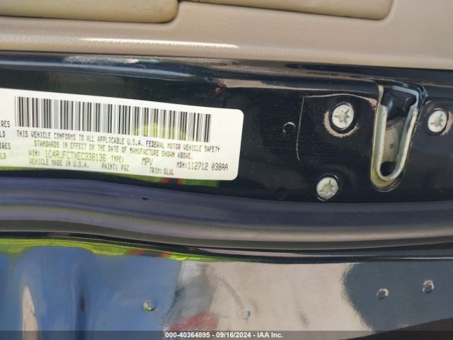 1C4RJFCTXEC338136 Jeep Grand Cherokee Overland