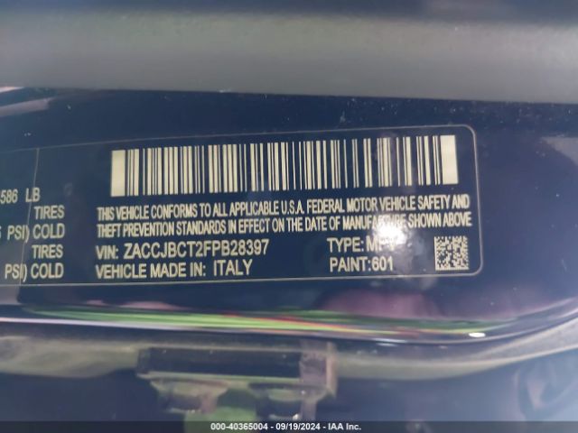 ZACCJBCT2FPB28397 Jeep Renegade Trailhawk