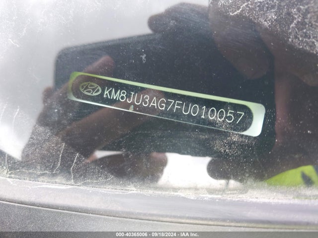 Hyundai Tucson Limited 2015 KM8JU3AG7FU010057 Image 9