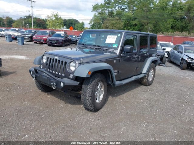 1C4BJWDG3GL234125 Jeep Wrangler Unlimited Sport
