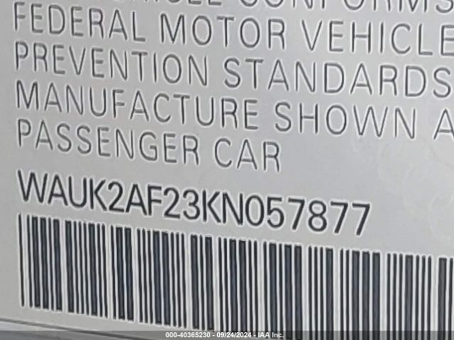 WAUK2AF23KN057877 Audi A6 55 Premium