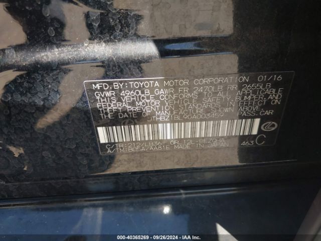 JTHBZ1BL9GA003459 Lexus Gs 350 F Sport