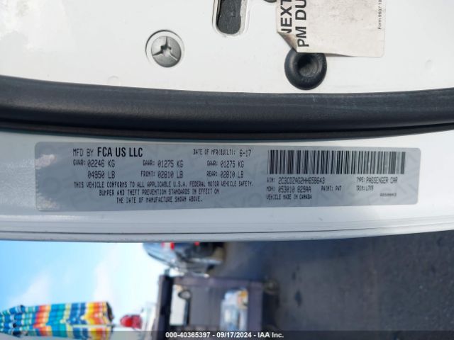 2C3CDZAG2HH658643 Dodge Challenger Sxt
