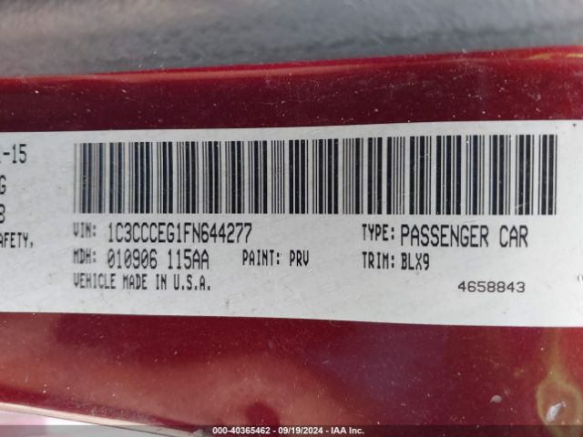 1C3CCCEG1FN644277 Chrysler 200 C