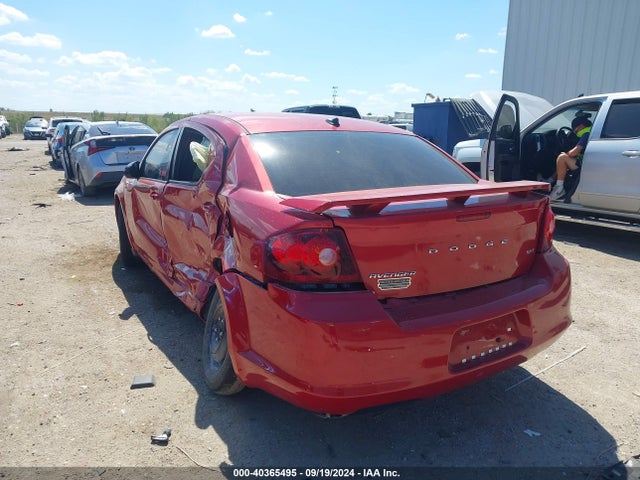 Dodge Avenger Sxt 2014 1C3CDZCB4EN188555 Image 3