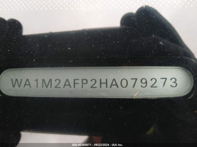 WA1M2AFP2HA079273 Audi Q5 2.0t Premium