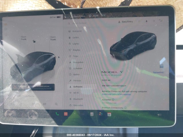 2024 TESLA MODEL Y 7SAYGDED8RF125511 Photo 6