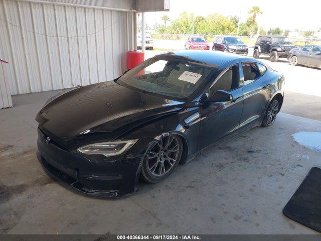 2021 TESLA MODEL S 5YJSA1E63MF443680 Photo 1