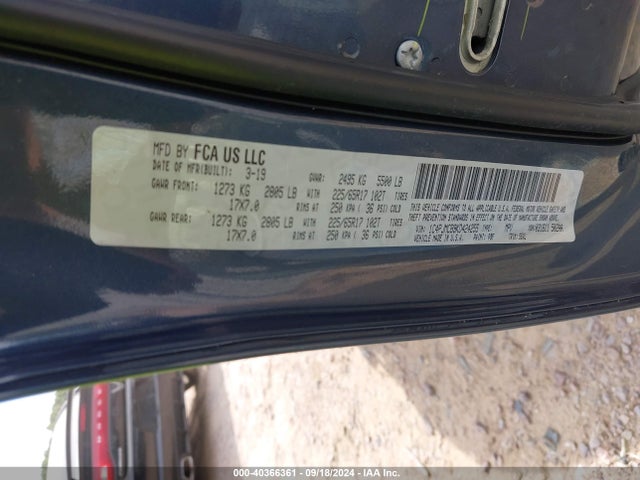 1C4PJMCB9KD424255 Jeep Cherokee Latitude 4x4