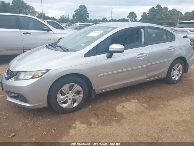 Honda Civic Lx 2014 19XFB2E53EE049633 Image 2