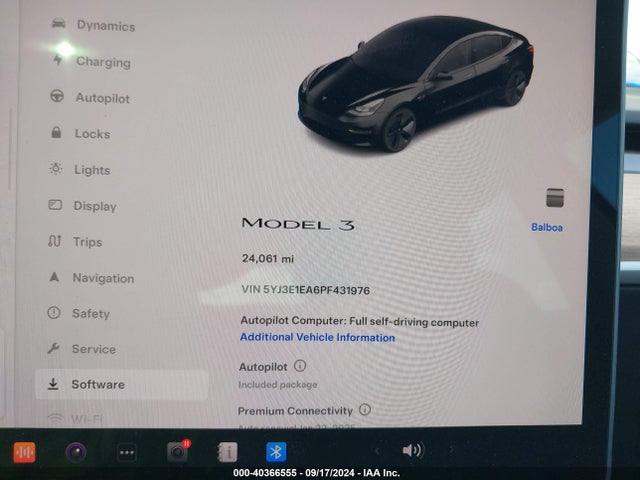 2023 TESLA MODEL 3 5YJ3E1EA6PF431976 Photo 6