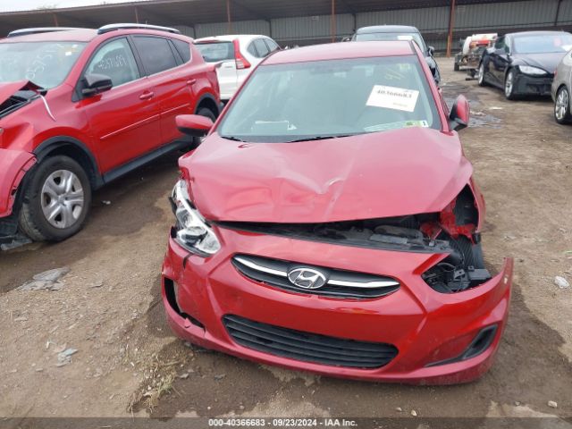 KMHCT4AE6HU356278 Hyundai Accent Value Edition