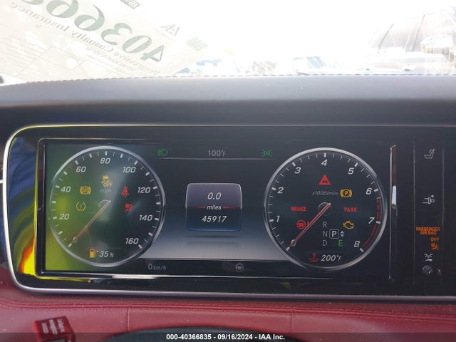 WDDXK8CB3HA022090 Mercedes-Benz S 550