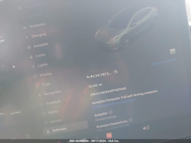 2023 TESLA MODEL 3 5YJ3E1EA2PF467440 Photo 6