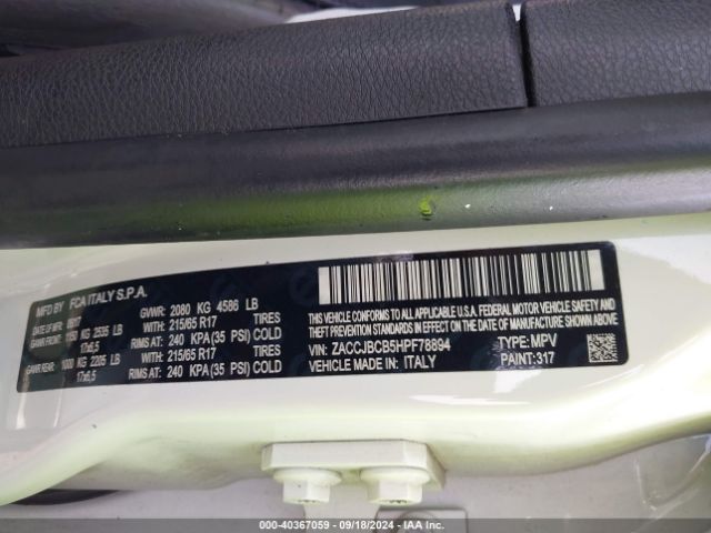 ZACCJBCB5HPF78894 Jeep Renegade Trailhawk 4x4