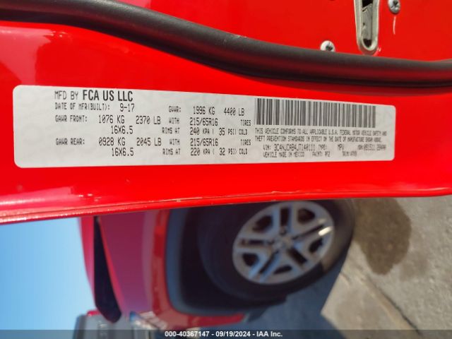 3C4NJCAB4JT140111 Jeep Compass Sport Fwd