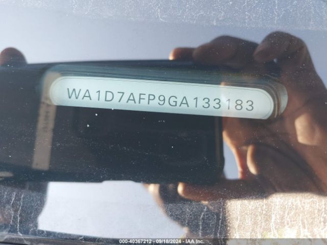 WA1D7AFP9GA133183 Audi Q5 3.0t Premium Plus