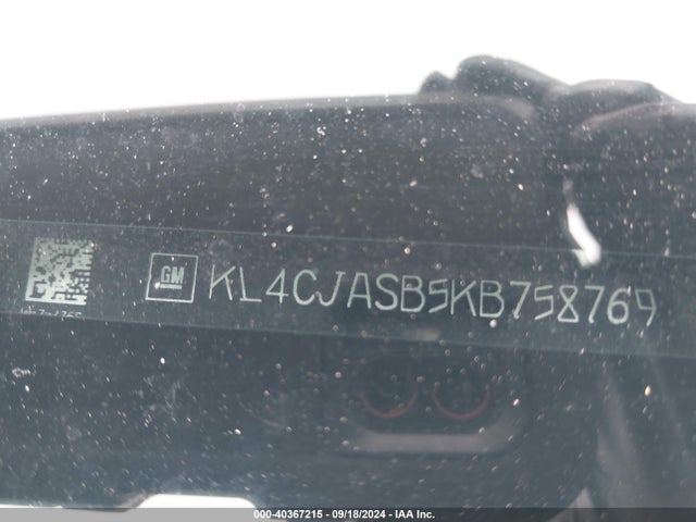 KL4CJASB5KB758769 Buick Encore Fwd Preferred