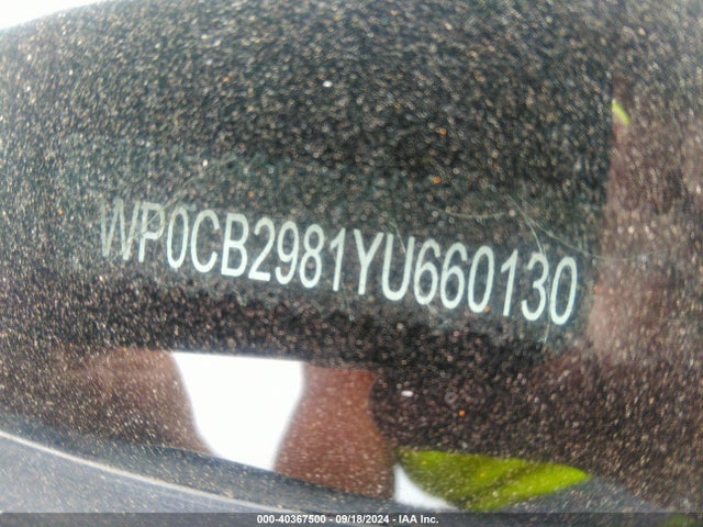 2000 PORSCHE BOXSTER WP0CB2981YU660130 Photo 8