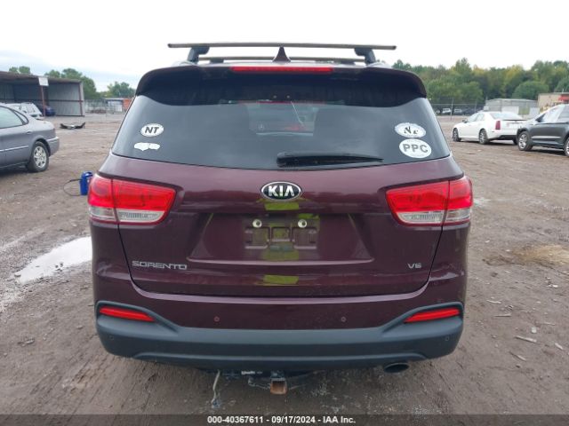 5XYPG4A53GG182020 KIA Sorento 3.3l Lx