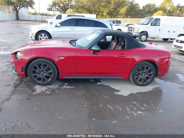 Fiat 124 Spider Elaborazione Abarth 2017 JC1NFAEK0H0108793 Image 14