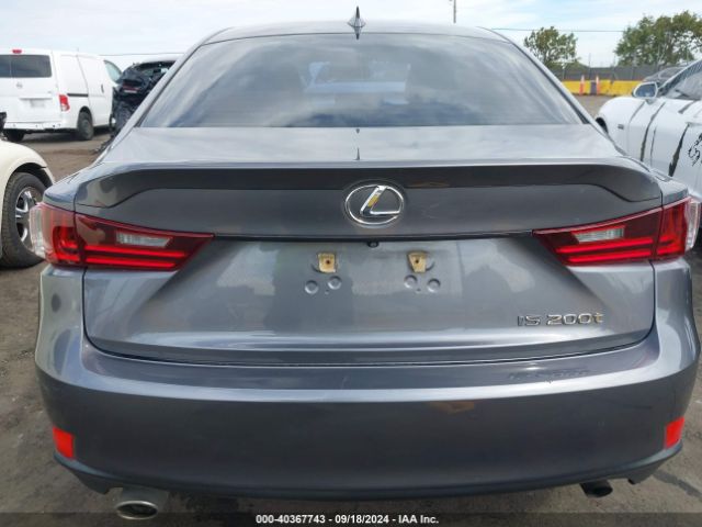 JTHBA1D26G5025665 Lexus IS 200T