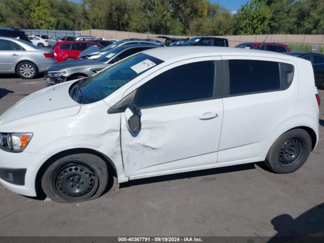 1G1JA6SH6E4134494 Chevrolet Sonic Ls Auto