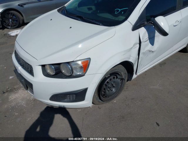 1G1JA6SH6E4134494 Chevrolet Sonic Ls Auto