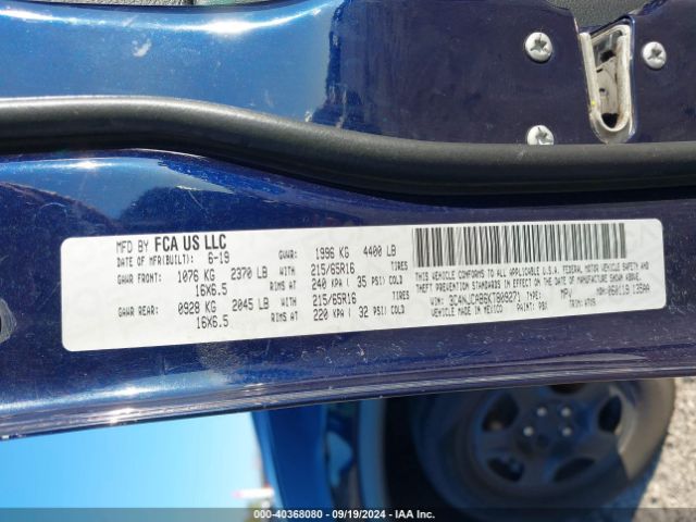 3C4NJCAB6KT809271 Jeep Compass Sport Fwd