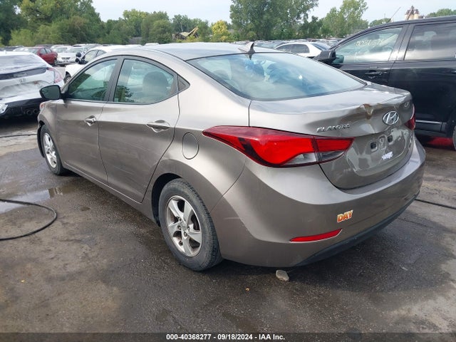 Hyundai ELANTRA SE 2014 5NPDH4AE7EH527524 Image 3