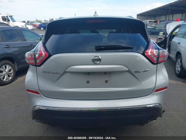 5N1AZ2MH2JN104981 Nissan MURANO SV