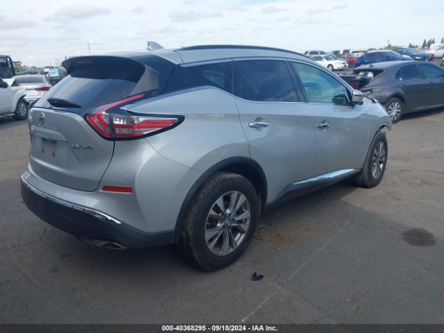 5N1AZ2MH2JN104981 Nissan MURANO SV