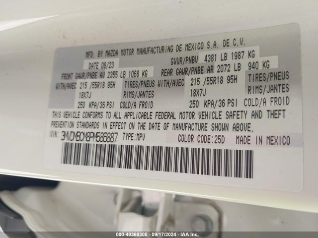 3MVDMBCM8PM586887 Mazda Cx-30 2.5 S Preferred