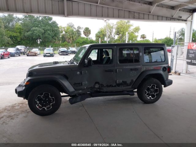 1C4HJXDG2MW701741 Jeep Wrangler Unlimited Sport S 4x4