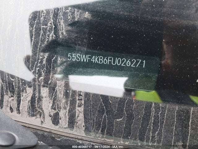 55SWF4KB6FU026271 Mercedes-Benz C 300