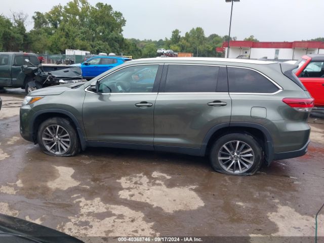 5TDJZRFH0KS927821 Toyota Highlander Xle