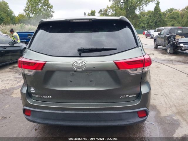 5TDJZRFH0KS927821 Toyota Highlander Xle